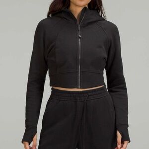 Lululemon Scuba Full-Zip Cropped Hoodie